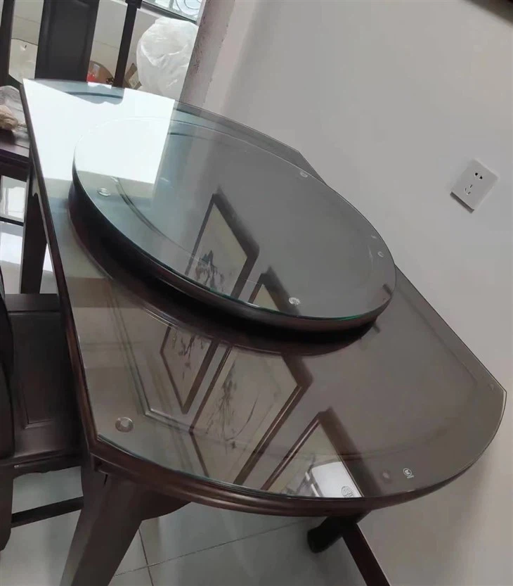 Round Tempered Glass